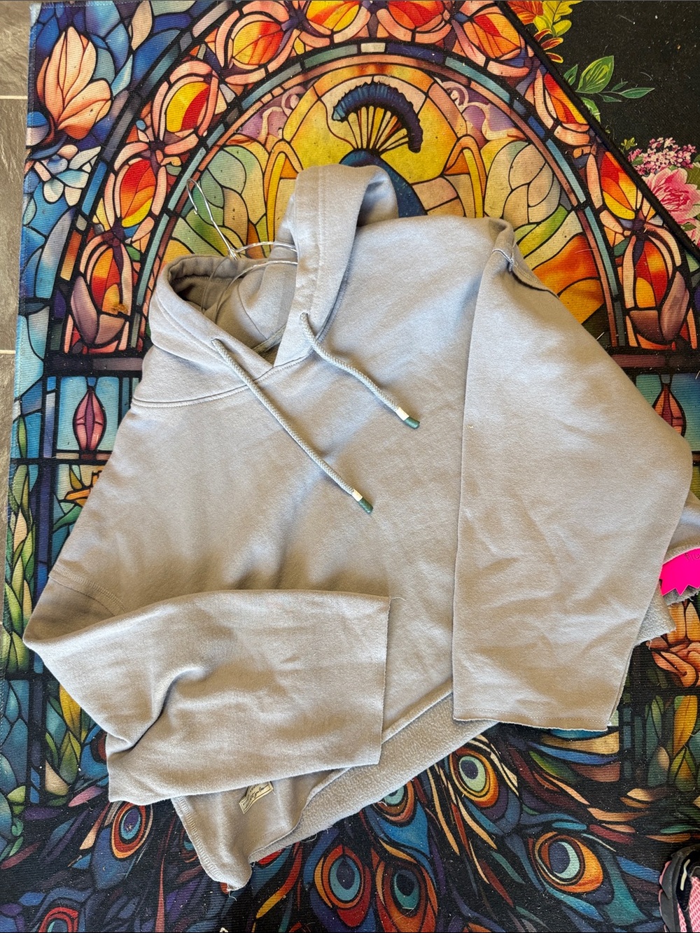 Light Gray Women's Hoodie Sweater